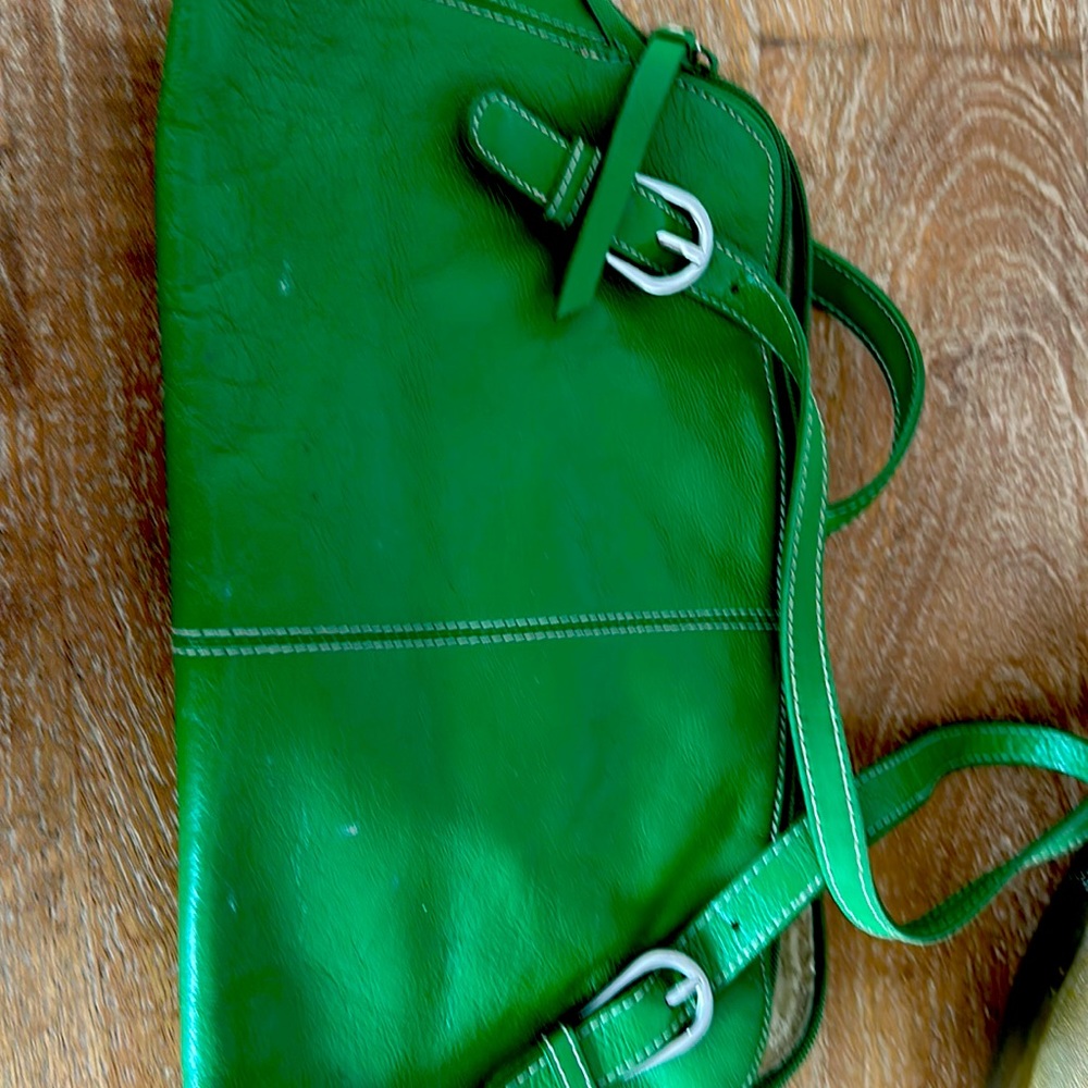 Used Franco sarto spring green bag
